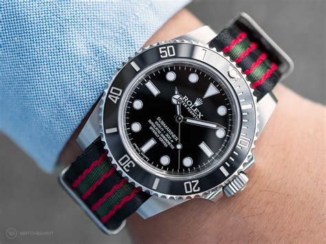 nato strap rolex spring bars|best strap for Rolex submariner.